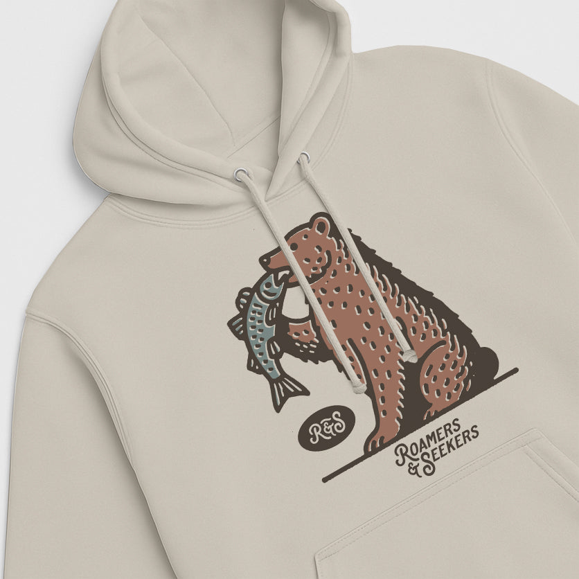 ROAMERS & SEEKERS Bear Hunt HOODIE NATURAL STONE