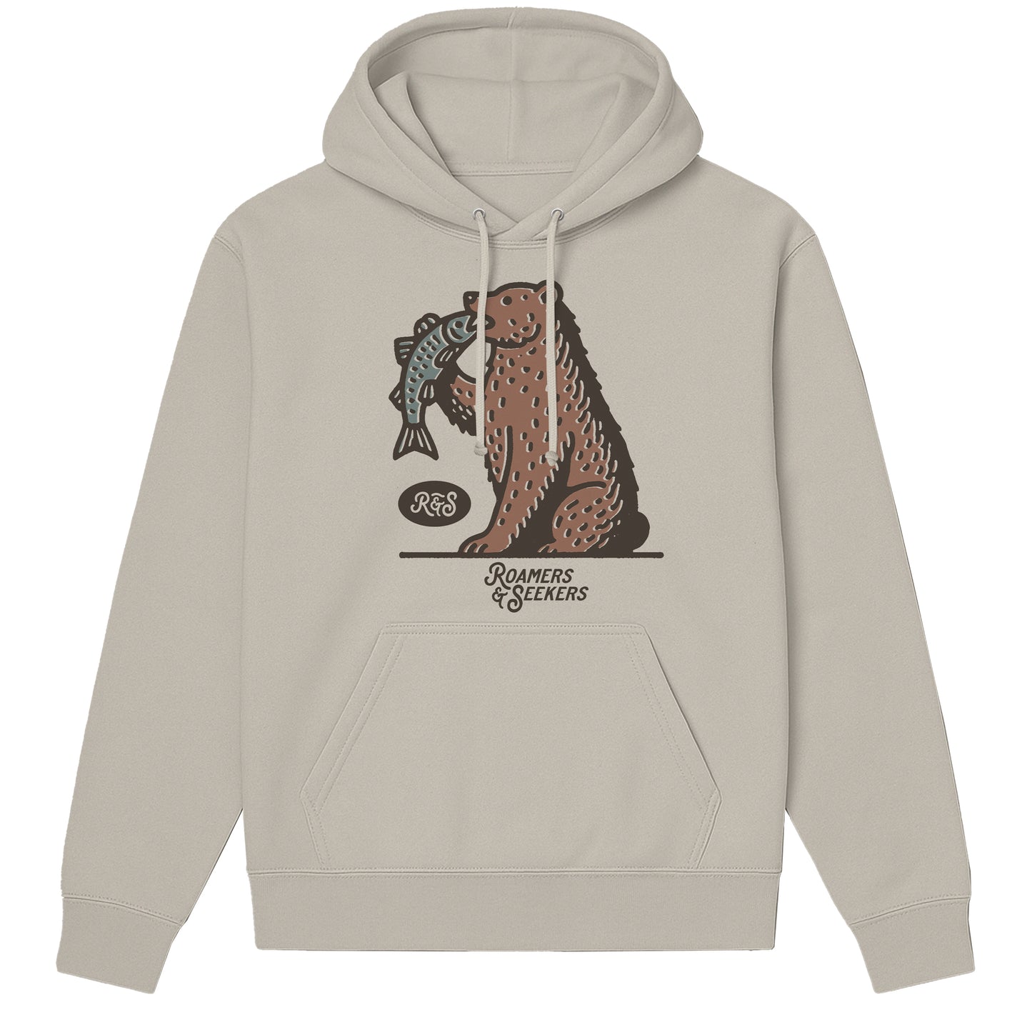 ROAMERS & SEEKERS Bear Hunt HOODIE NATURAL STONE