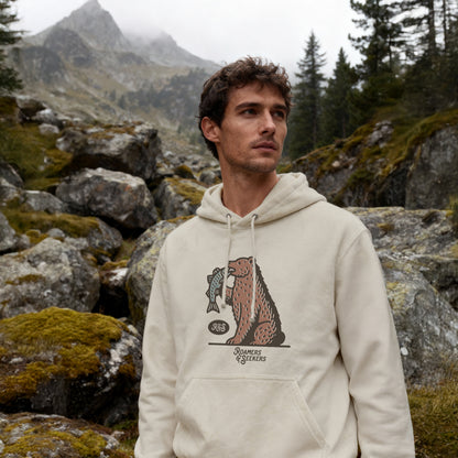ROAMERS & SEEKERS Bear Hunt HOODIE NATURAL STONE