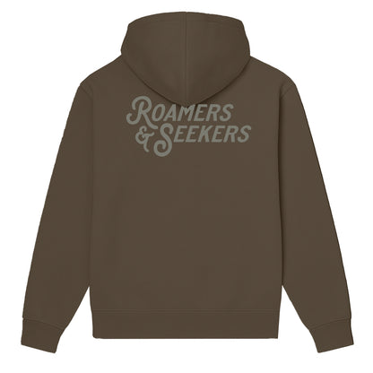 ROAMERS & SEEKERS Stack HOODIE OLIVE GREEN