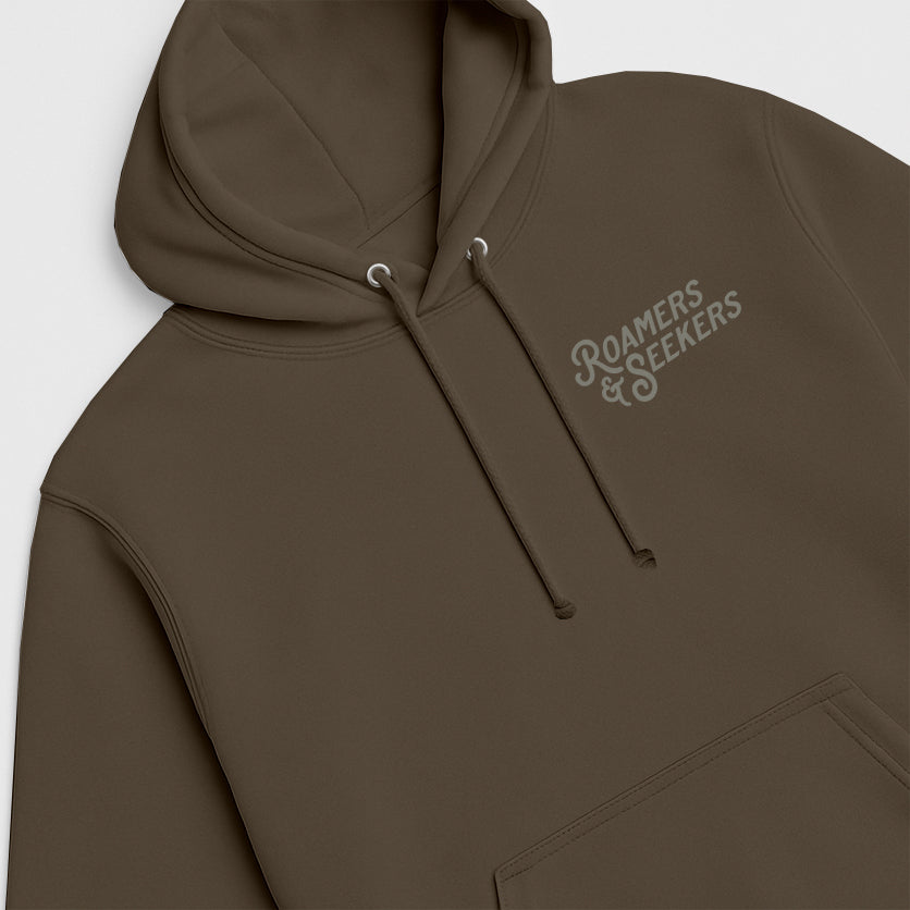ROAMERS & SEEKERS Stack HOODIE OLIVE GREEN