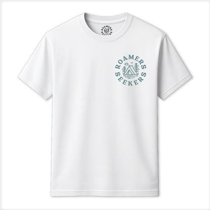 Roamers & Seekers Mens Outback Graphic T-Shirt – White – Classic Fit 100% Cotton – Roamers & Seekers Graphic Tee
