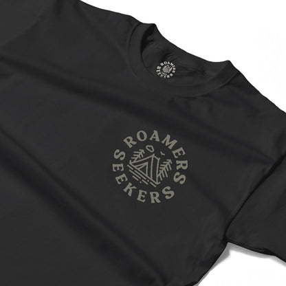 Roamers & Seekers Mens Outback Graphic T-Shirt – Black – Classic Fit 100% Cotton – Roamers & Seekers Graphic Tee