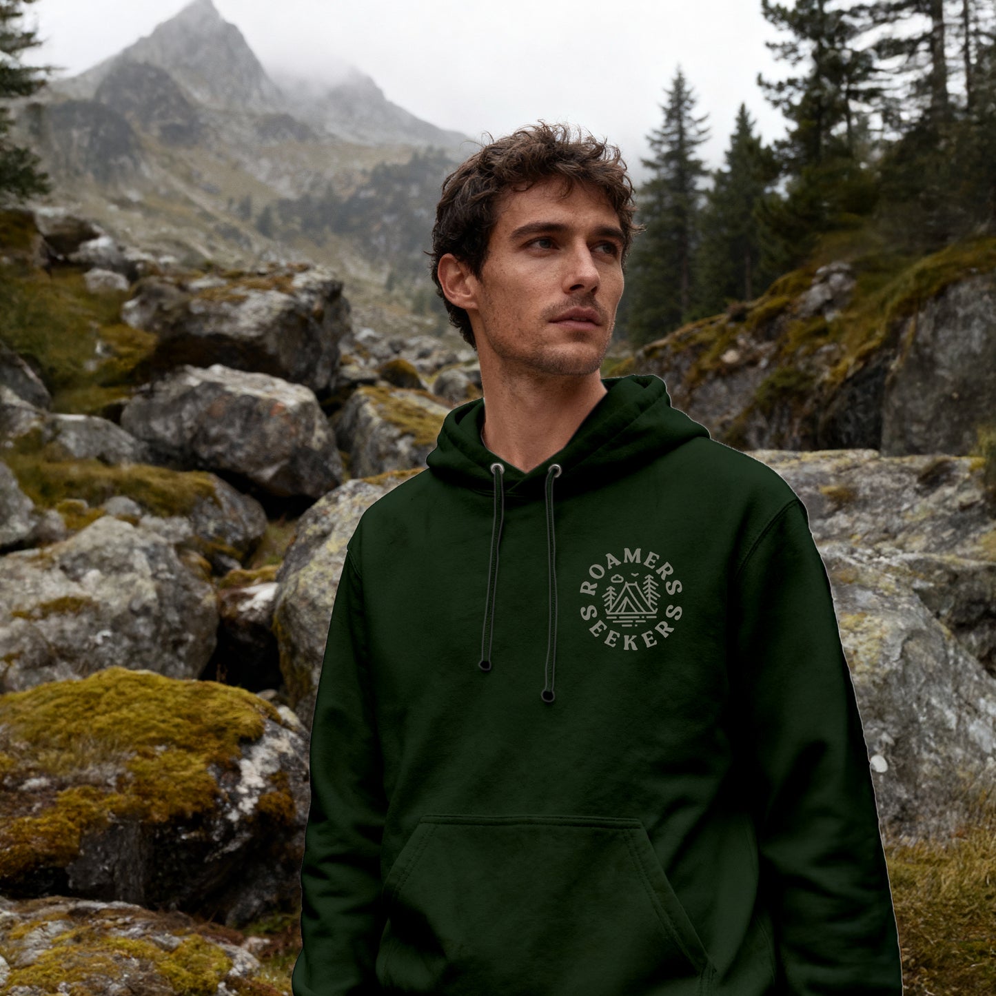 ROAMERS & SEEKERS Outback HOODIE FOREST GREEN