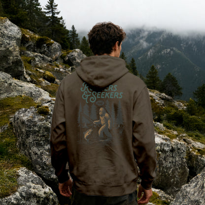 ROAMERS & SEEKERS Bigfoot HOODIE OLIVE GREEN