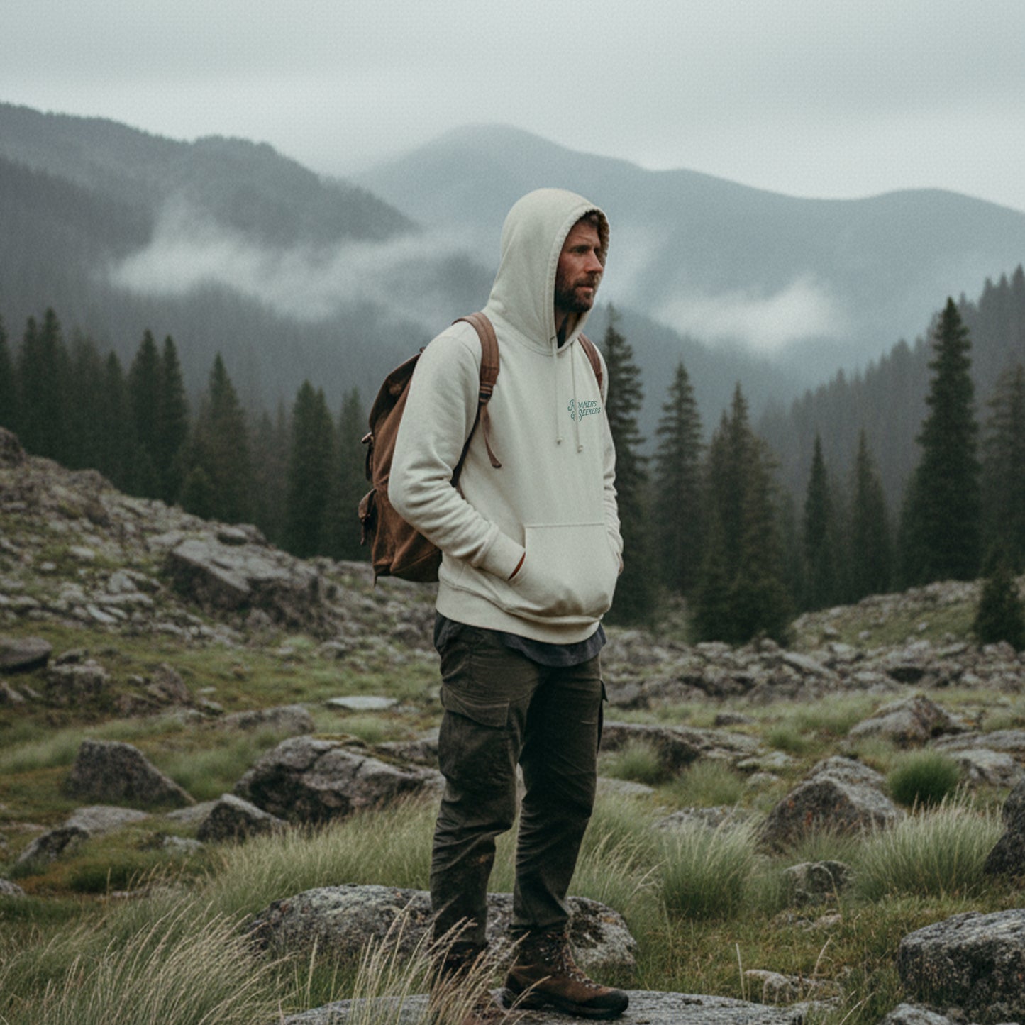 ROAMERS & SEEKERS Bigfoot HOODIE VANILLA MILKSHAKE
