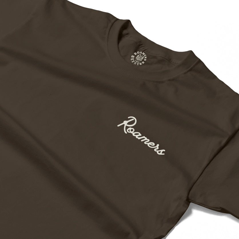 Roamers & Seekers Mens Off Piste Graphic T-Shirt – Olive – Classic Fit 100% Cotton – Roamers & Seekers Graphic Tee