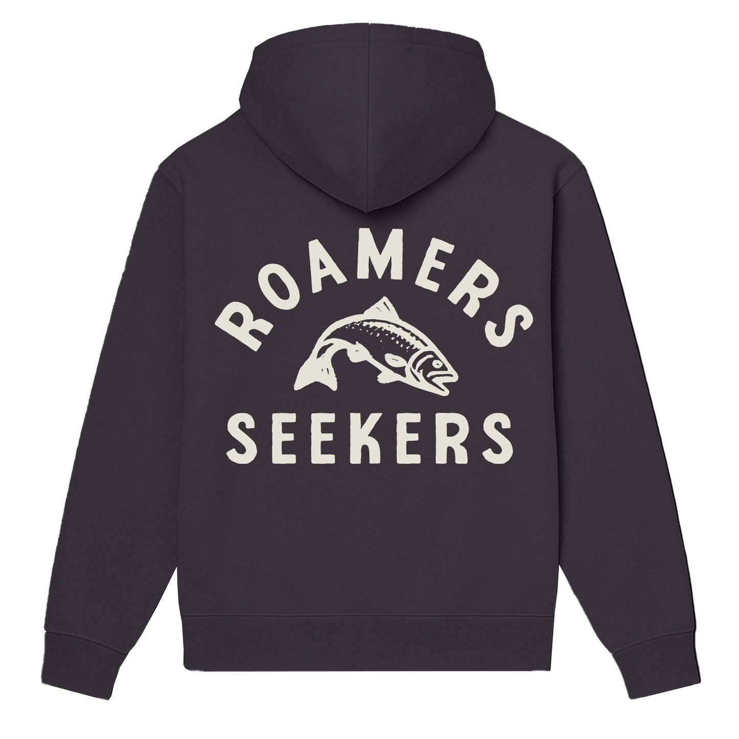 ROAMERS & SEEKERS Salmon Run HOODIE STORM GREY