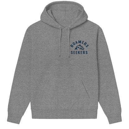 ROAMERS & SEEKERS Salmon Run HOODIE HEATHER GREY