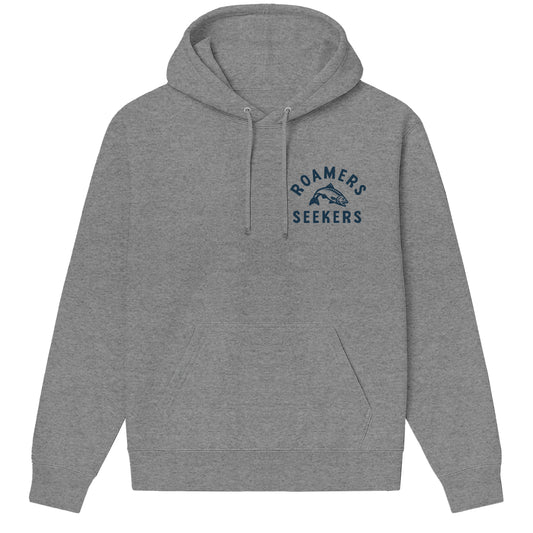 ROAMERS & SEEKERS Salmon Run HOODIE HEATHER GREY