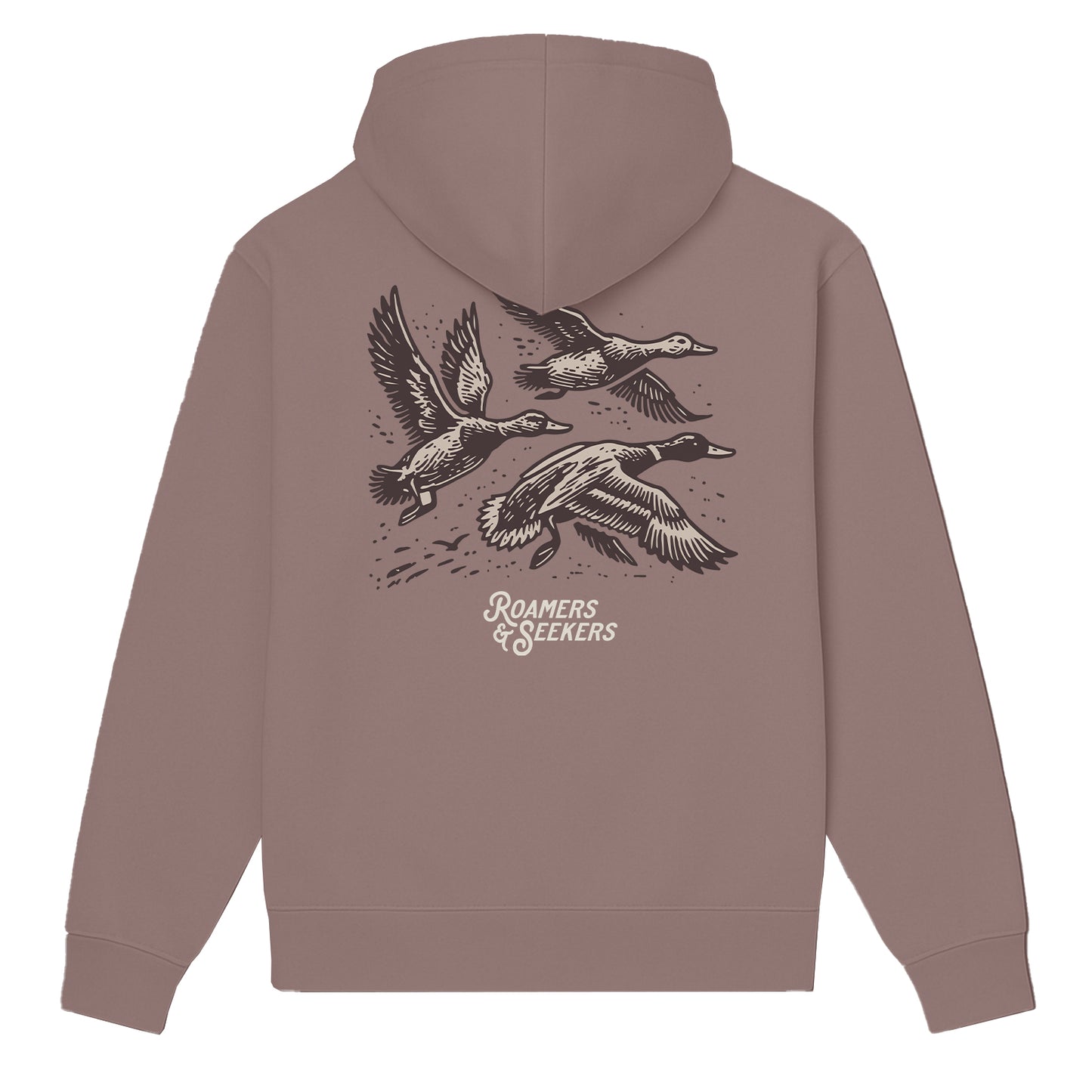 ROAMERS & SEEKERS Flock HOODIE MOCHA BROWN