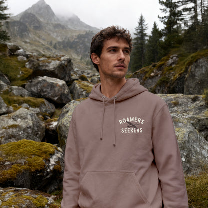 ROAMERS & SEEKERS Flock HOODIE MOCHA BROWN