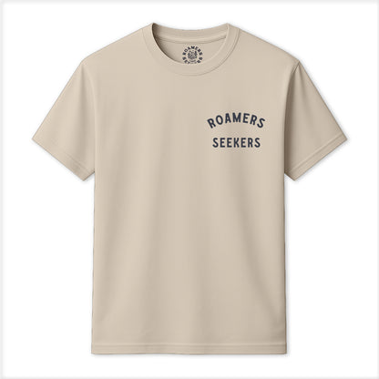Roamers & Seekers Mens Hunter Graphic T-Shirt – Natural – Classic Fit 100% Cotton – Roamers & Seekers Graphic Tee