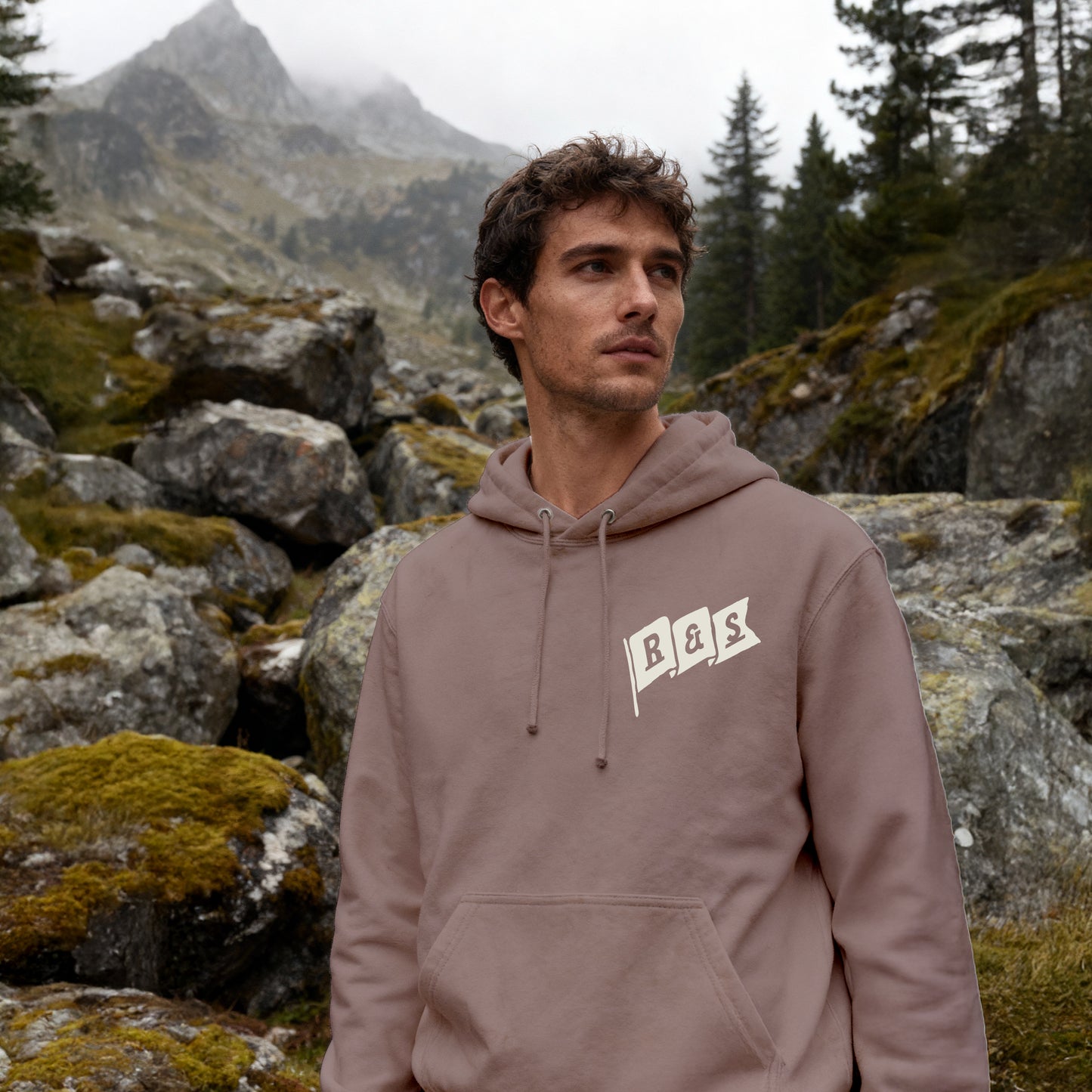 ROAMERS & SEEKERS SIGNALS HOODIE MOCHA BROWN