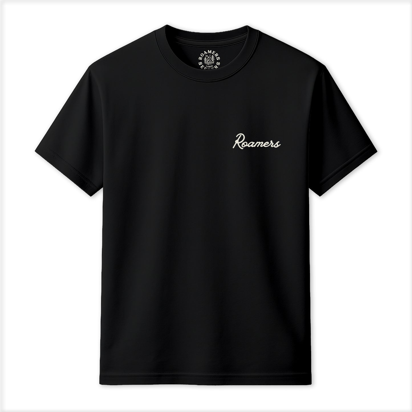 Roamers & Seekers Mens Rachet Graphic T-Shirt – Black – Classic Fit 100% Cotton – Roamers & Seekers Graphic Tee