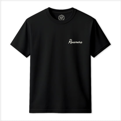 Roamers & Seekers Mens Rachet Graphic T-Shirt – Black – Classic Fit 100% Cotton – Roamers & Seekers Graphic Tee