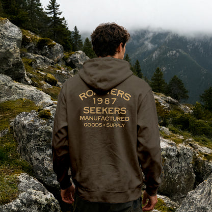 ROAMERS & SEEKERS Goods & Supply HOODIE OLIVE GREEN