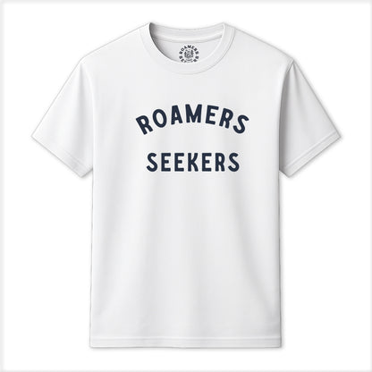 Roamers & Seekers Mens Stable Graphic T-Shirt – White – Classic Fit 100% Cotton – Roamers & Seekers Graphic Tee
