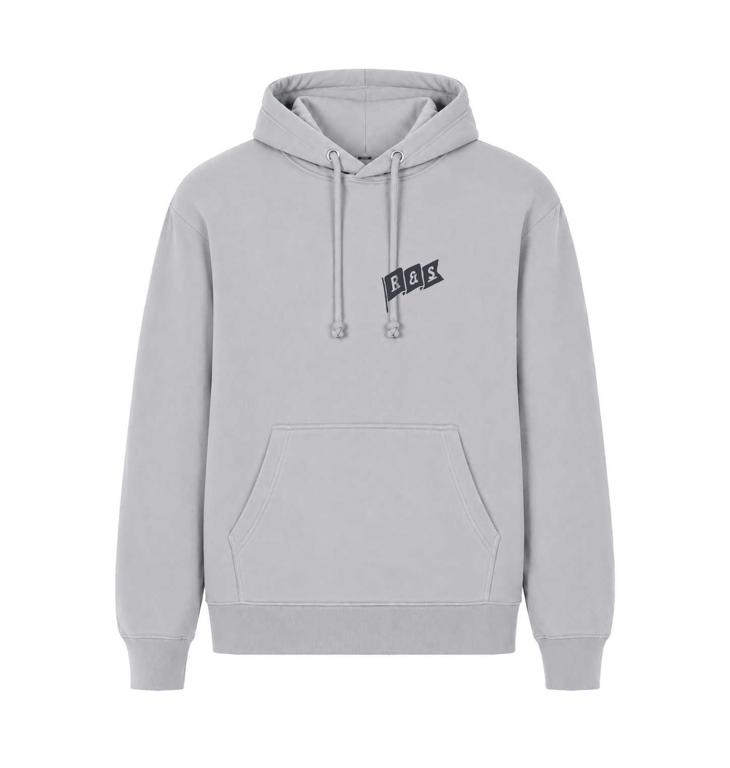 Sport Grey Printed Hoody Front