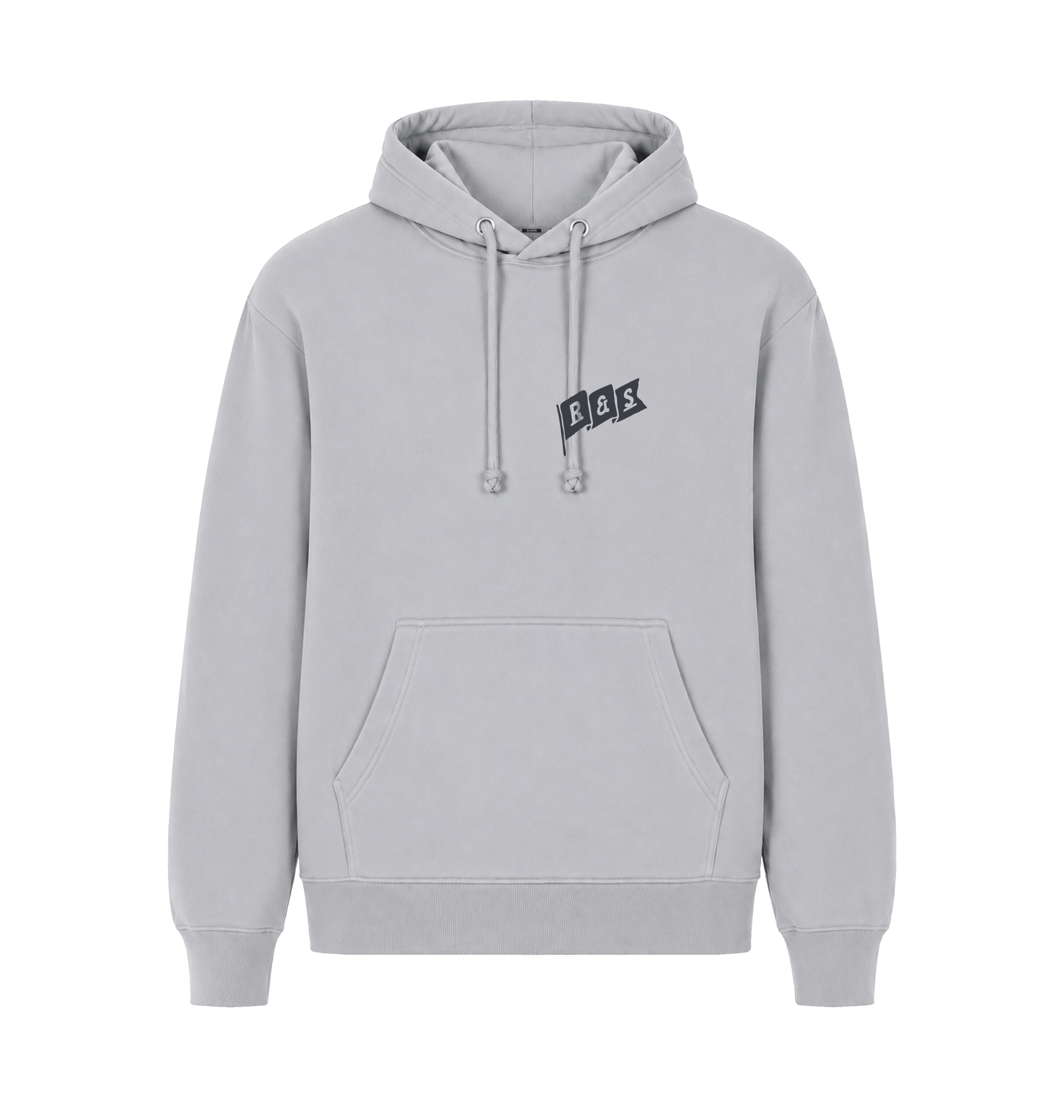 Sport Grey Printed Hoody Front