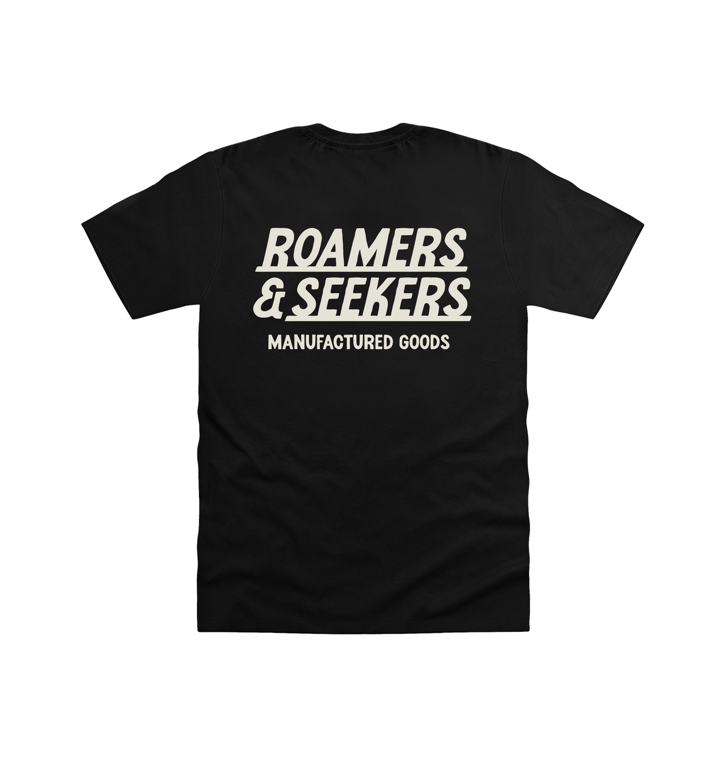 Black Printed T-shirt Back