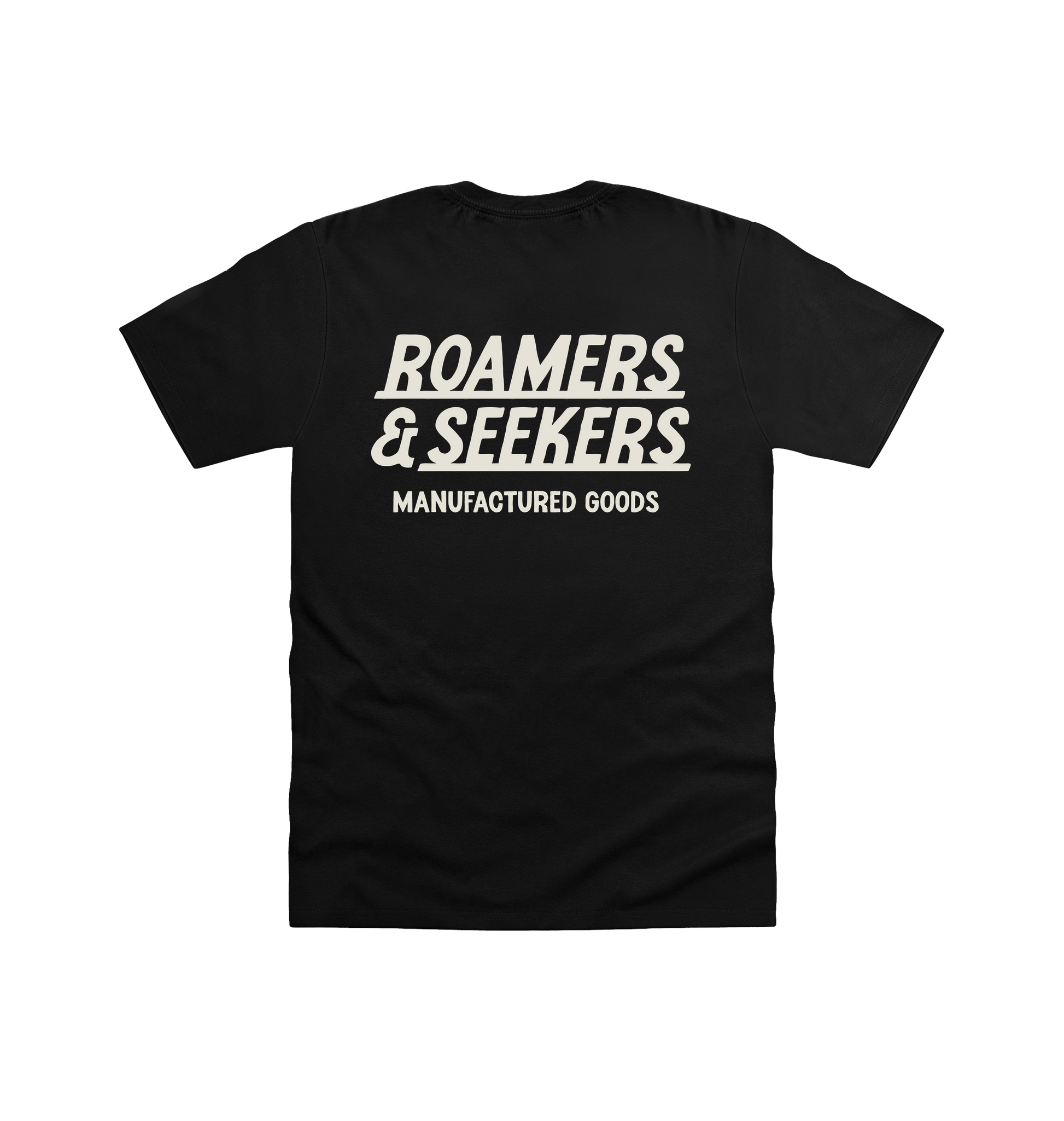 Black Printed T-shirt Back