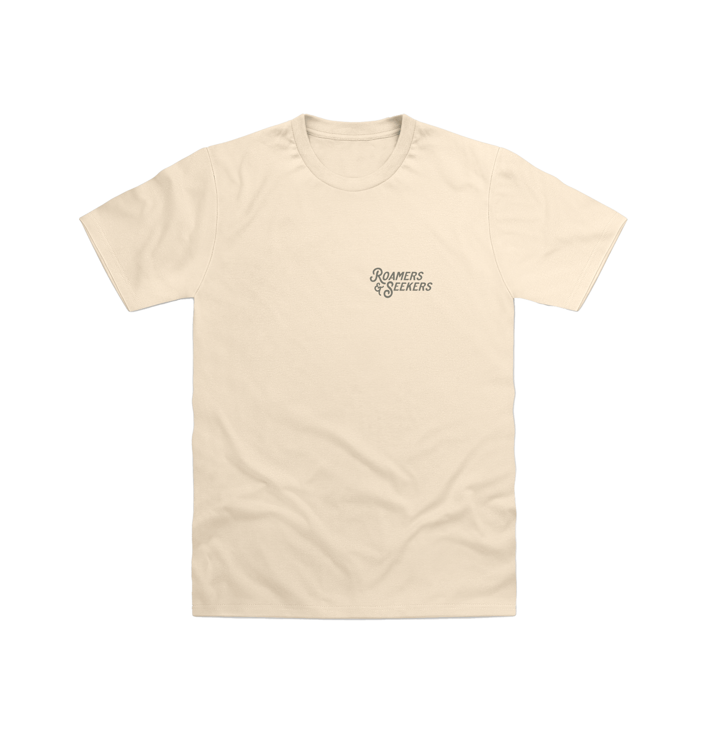 Sand Printed T-shirt Front