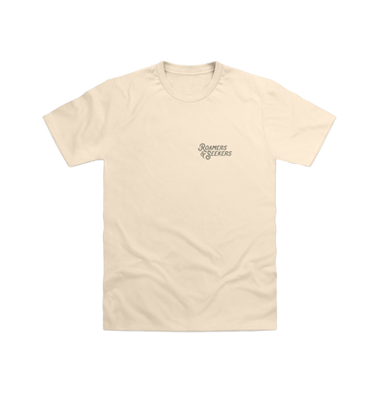 Sand Printed T-shirt Front