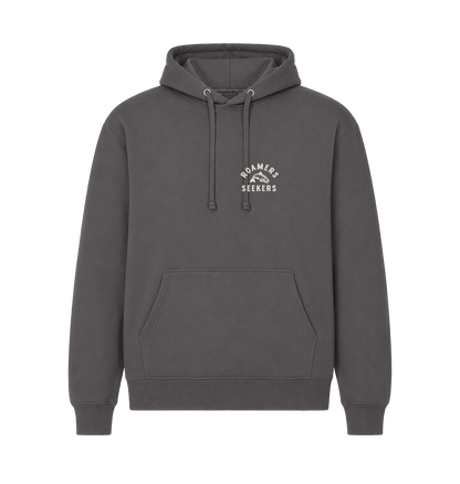 Charcoal Printed Hoody Front