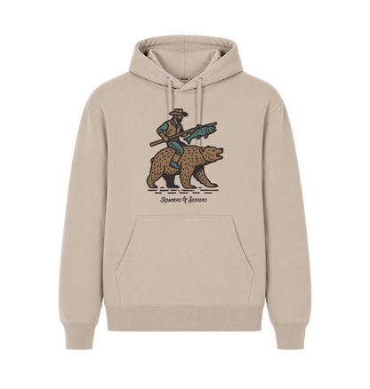 Sand Printed Hoody Front