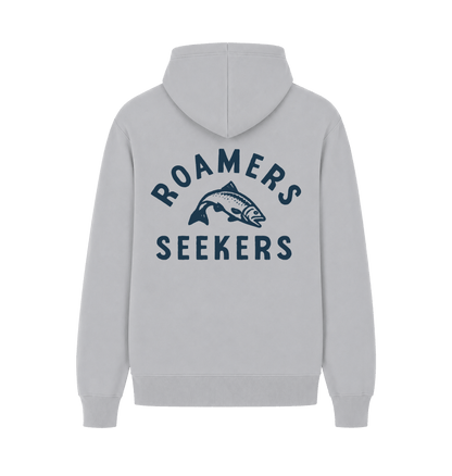 Sport Grey Printed Hoody Back