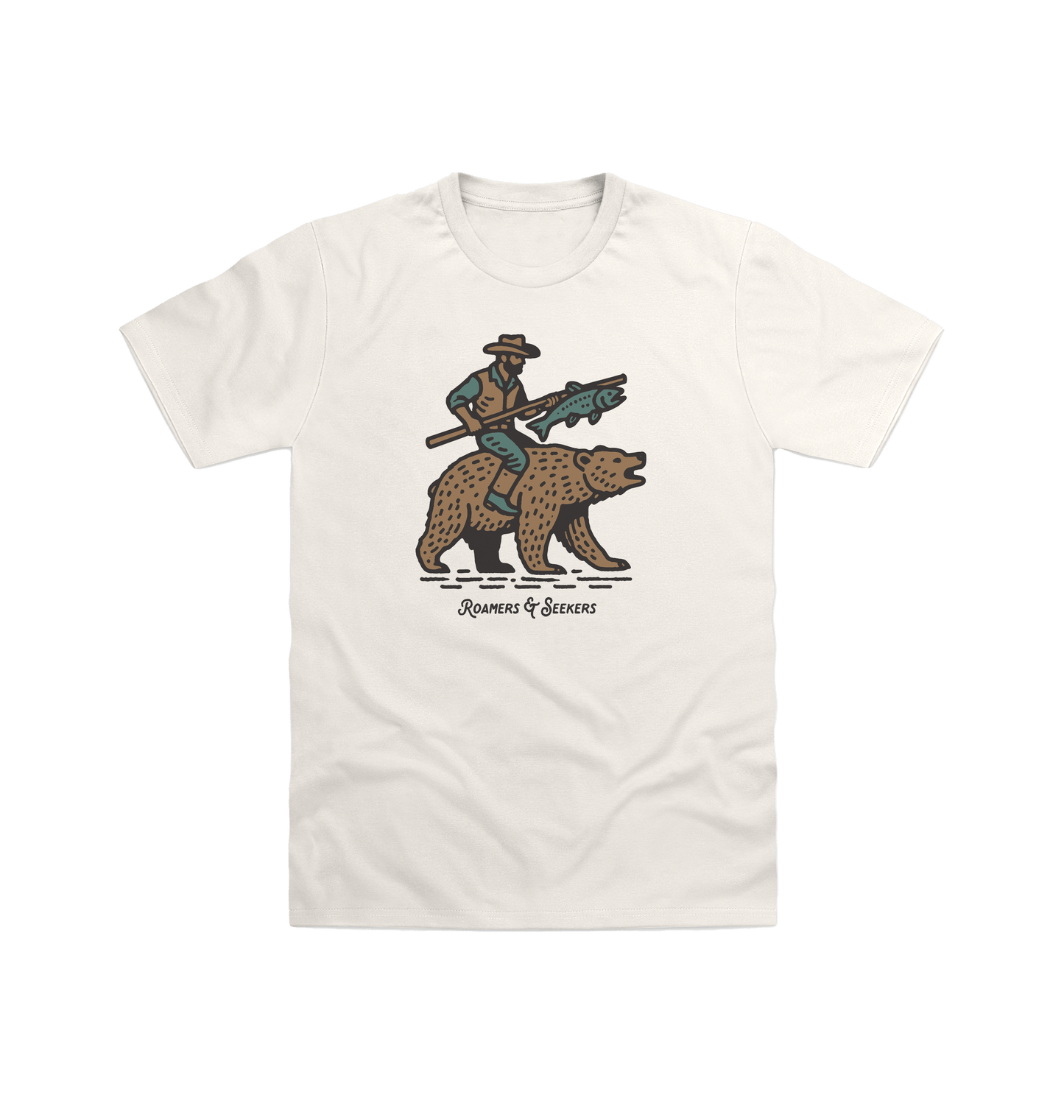 Natural Printed T-shirt Front