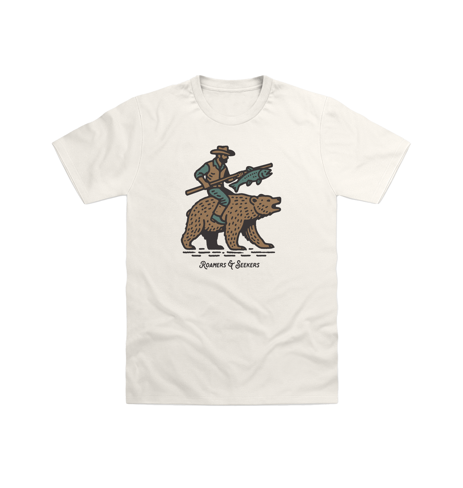 Natural Printed T-shirt Front