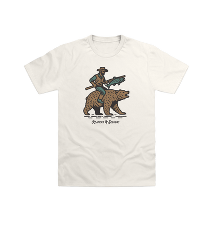 Natural Printed T-shirt Front