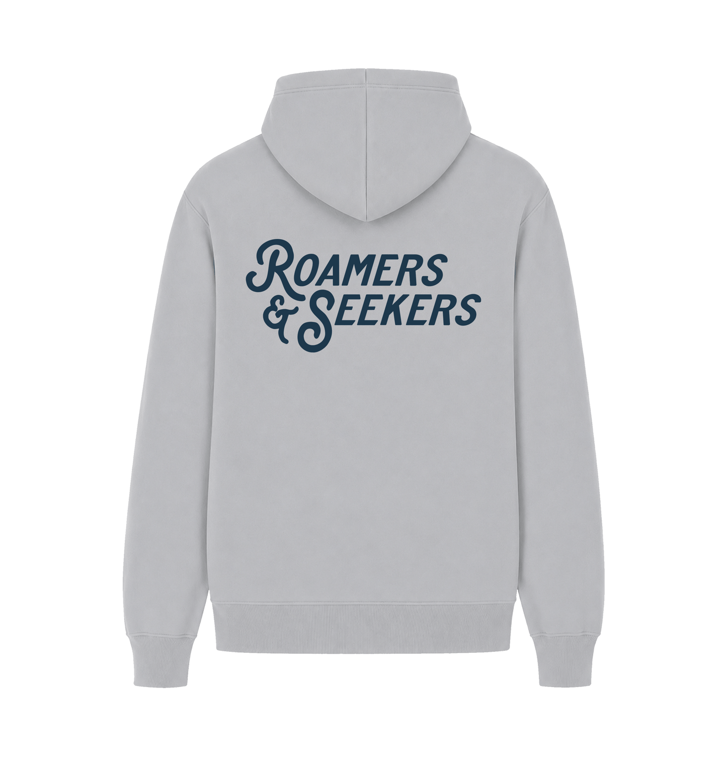 Sport Grey Printed Hoody Back