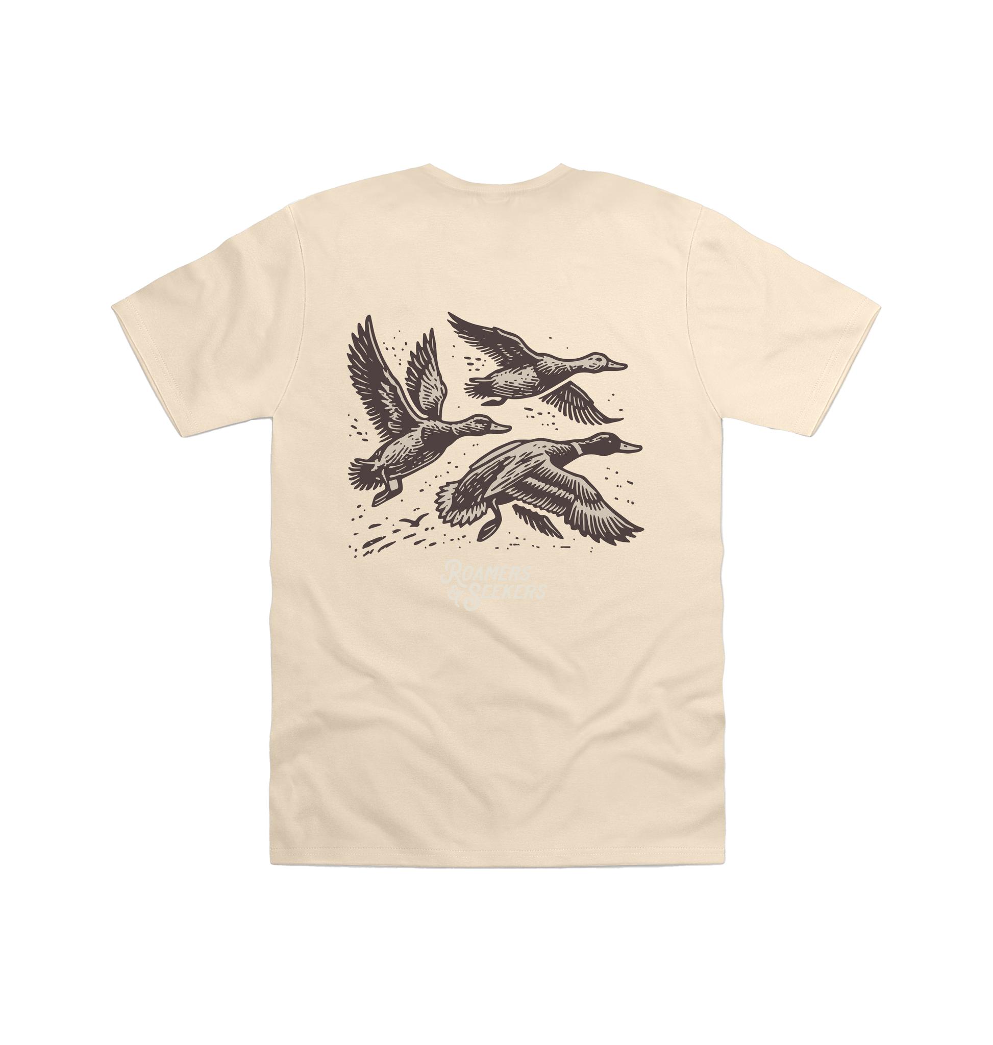 Sand Printed T-shirt Back