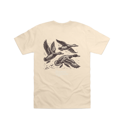 Sand Printed T-shirt Back